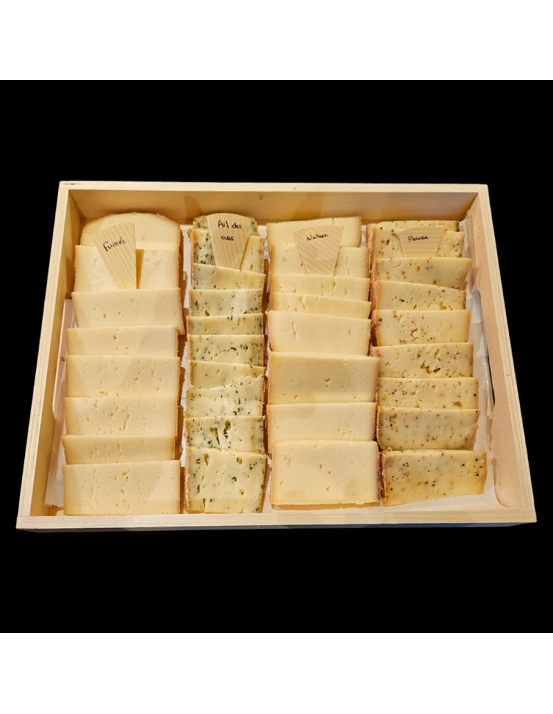 Plateau Raclette Traditionnelle — 4 saveurs maison pour 4 pers. | Maison Mercier