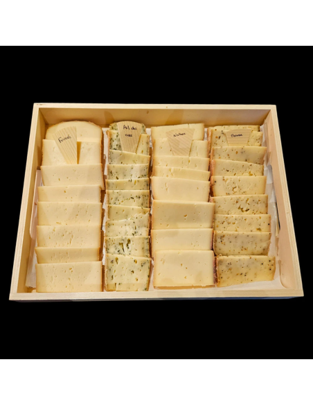 Plateau Raclette Traditionnelle — 4 saveurs maison pour 4 pers. | Maison Mercier