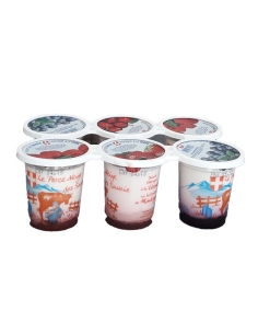 Yaourts aux Fruits Rouges Perce Neige x6 - Maison Mercier