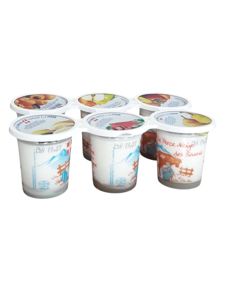 Yaourts aux Fruits Jaunes Perce Neige x6 - Maison Mercier