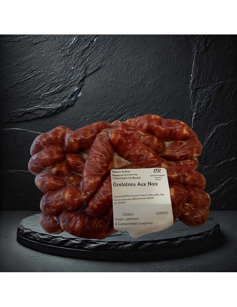 Grelottons aux Noix – Spécialité Artisanale de Charcuterie Maison