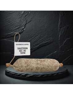 Saucisson au thym artisanal – Maison de Jastres | Maison Mercier