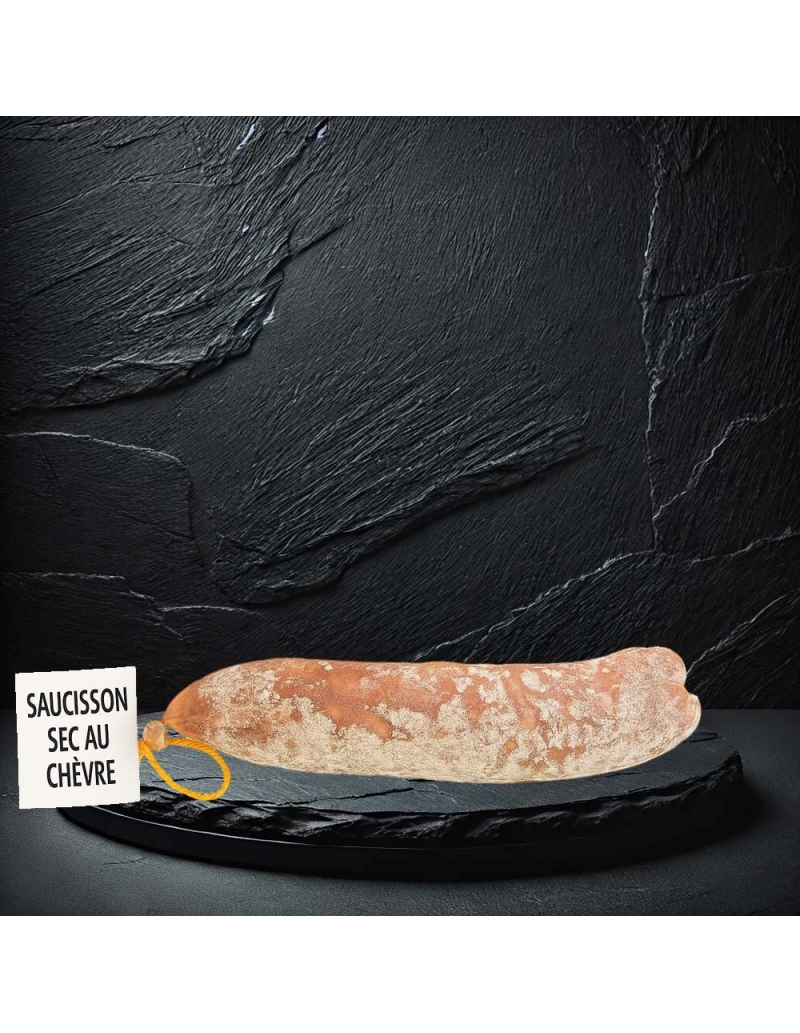 Saucisson sec au Picodon AOP – Fromage de chèvre | 200 g artisanal