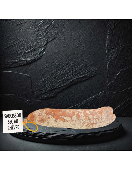 Saucisson sec au Picodon AOP – Fromage de chèvre | 200 g artisanal