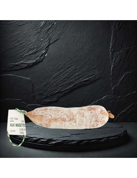 Saucisson Sec aux Noisettes – Maison de Jastres