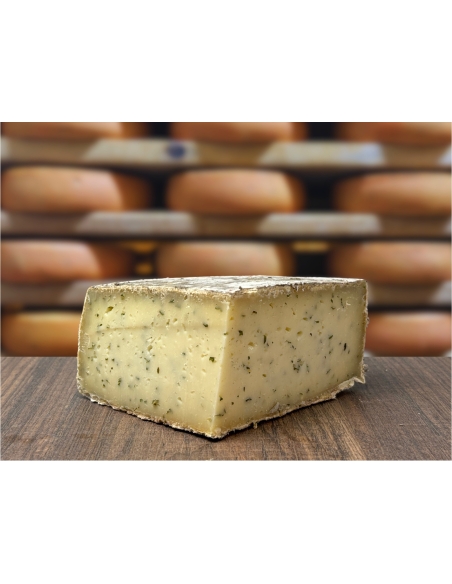 Tomme à l'Ail des Ours au lait cru — Fromage maison de Savoie | Maison Mercier