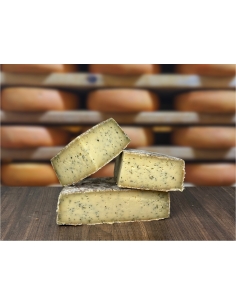 Tomme à l'Ail des Ours au lait cru — Fromage maison de Savoie | Maison Mercier