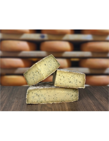 Tomme à l'Ail des Ours au lait cru — Fromage maison de Savoie | Maison Mercier