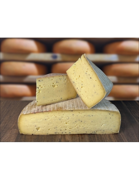 Raclette à la Truffe au lait cru — Fromage maison de Savoie | Maison Mercier