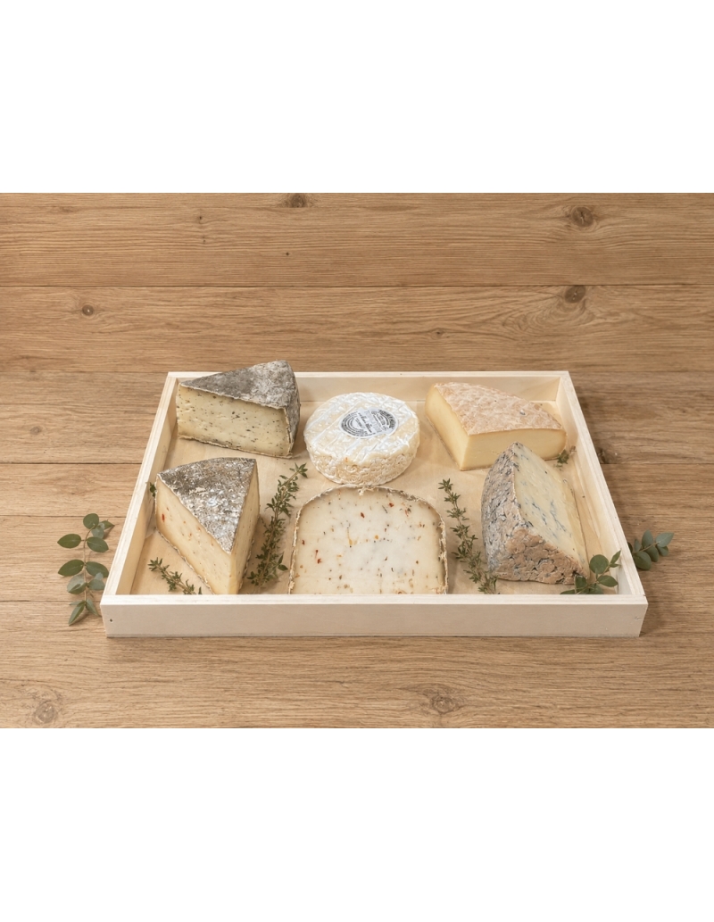 Plateau Fromages Convivial été — 6 fromages pour 10 pers. | Maison Mercier