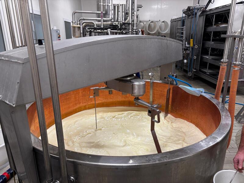 Cuve de fabrication du Beaufort